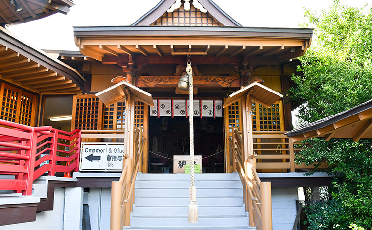 ハワイ金刀比羅神社の外観