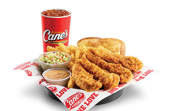 ３フィンガーコンボ　11.39ドル<br />
写真提供：Raising Cane’ｓ