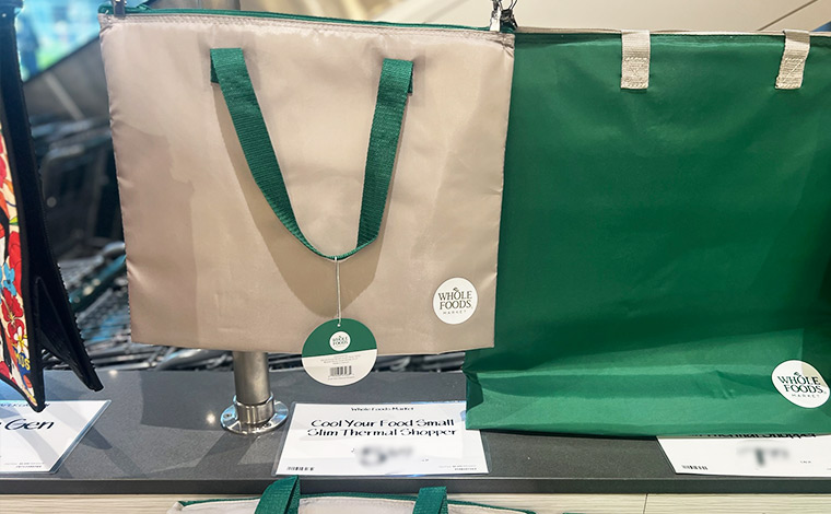 保温バッグ　S 5.69ドル　L 7.99ドル