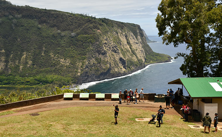 ワイピオ渓谷展望台