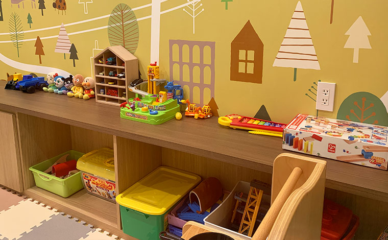 おもちゃもご用意しています。