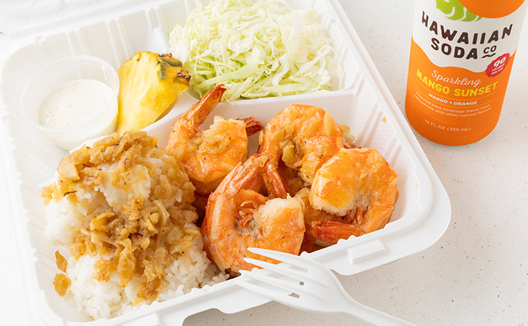 オリジナル・ガーリックバター・シュリンプ　19.95ドル