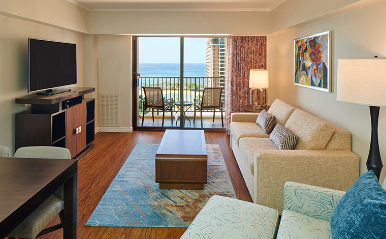 カリアスイーツ・ヒルトングランドバケーションズクラブ<br />
※モデルルームイメージ。掲載されている内容は、備え付けの家具や備品を含み予告なく変更する場合があります。