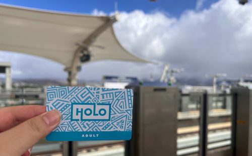 ホノルル空港からワイキキへ新しい交通手段！ 高架鉄道「スカイライン」+ザ・バス