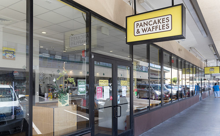 「パンケーキ＆ワッフル」の外観