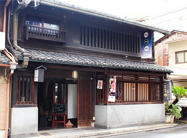 京町家を再生したomo cafe（写真提供： omo cafe）