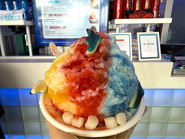 Shark Baitのシェイブアイス （10ドル）